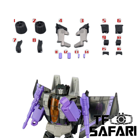 【Incoming】Go Better Studio GX-85B GX85B Upgrade Kit / Gap fillers for Studio Series SS86 Movie Skywarp Upgrade Kit