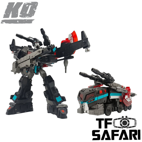 4th party BW BAIWEI TW1036B TW-1036B Black Maintainence Project Team Leader ( Modified KO 08 Animated Voyager Nemesis Prime) Black Version 18cm / 7"