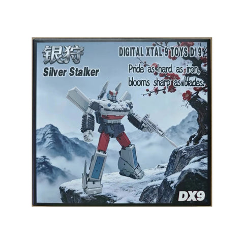 DX9 Toys D19 D-19 Silver Stalker (Bluestreak G1 MP 2.0) 18cm / 7"
