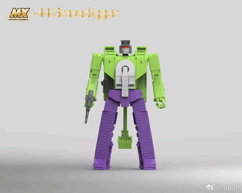 XTransbots MX-44 Gravedigger (Scavenger, Devastator Combiner)  X-transbots 22cm / 8.7"