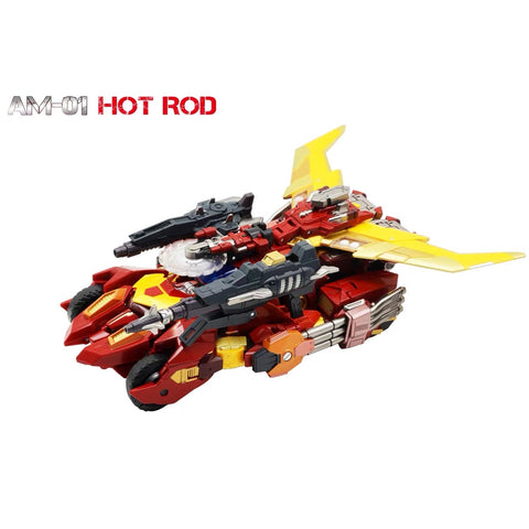 4th Party NB No Brand AM-01 AM01 (KO AMT01 AMT-01 Adamas Machina Rodimus Prime Hot Rod) 23cm / 9"