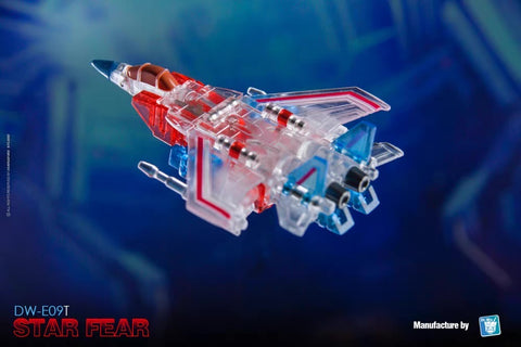 Dr.Wu & Mechanic Studio Extreme Warfare DW-E09T DWE09T Star Fear (Starscream Ghost Version) with cronation kit 6cm / 4.6"