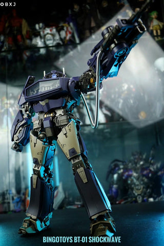 【Incoming】Bingo Toys BingoToys BT01 BT-01 Silencer (Bumblebee Movie Shockwave) 30cm / 12"