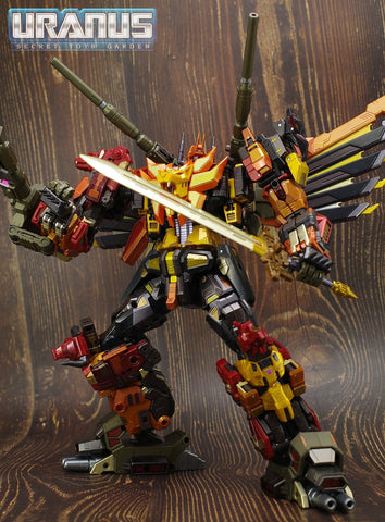 Takara Tomy AMT-02 AMT02 Adamas Machina Predaking Combiner