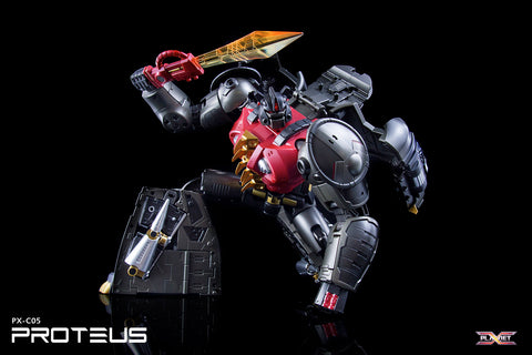 Planet X PlanetX PX-C05 PXC05 Proteus Dinobot（Sludge IDW Comics Version) 27cm, 10.6"