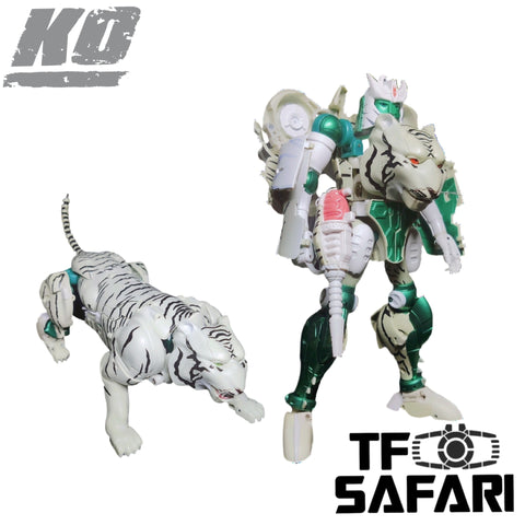 4th Party Masterpiece KO BW-10 BW10 MP50（Beast War Tigatron）18cm / 7"