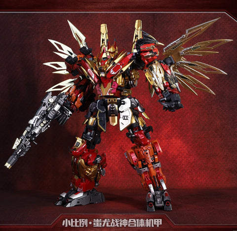 Cang Toys Cang-Toys CY-Mini-04 CYMini04 Kingmini (Razorclaw, Feral Rex) Predaking Combiner 12cm