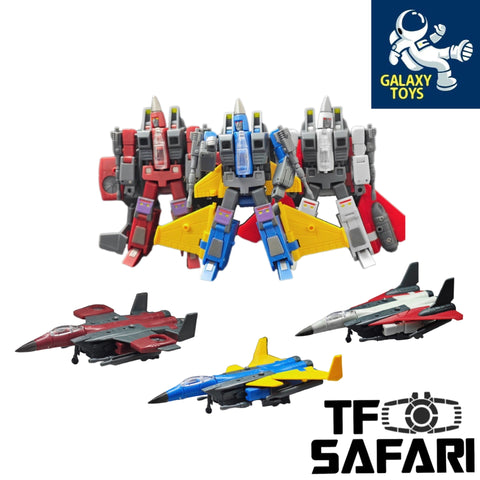 【Incoming】Galaxy Toys MINI15 MINI16 MINI17 MINI15/16/17 Battle Song / Impact / Jet (Dirge / Thrust / Ramjet) 3 packs 5.5cm / 2.1"