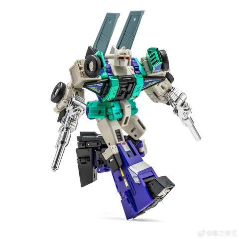 【Pre-Order】Newage H74EXR H-74EXR Cho (G1 Sixshot) New Age Limited Electroplated Version 13.8cm / 5.4"