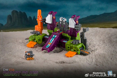 【Pre-Order】Dr.Wu & Mechanic Studio Extreme Warfare DWE56 DW-E56 Giant Claw ( Scorponok ) Dr Wu 10cm / 4"