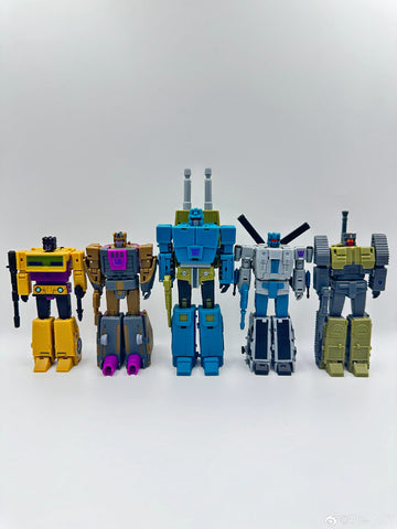 Magic Square MS-Toys MS-B51D / 52D / 53D / 54D / 55D Bruticus Combiner IDW Version