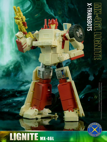 XTransbots MX-46L MX46L Lignite (G2 Landfill / Long Haul) MP Scale 23cm / 9"