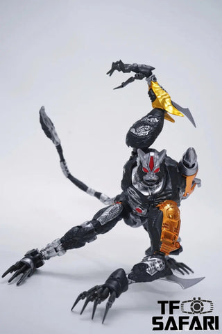 Transart TA BWM-09B BWM09B Black Panther Cheetor (BW Beast Transmetal Ravage) 22cm / 8.7"