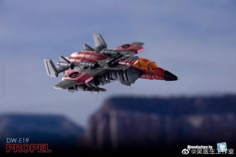 Dr.Wu & Mechanic Studio Extreme Warfare DW-E19 Profel / E20 Elegy / E21 Turbo (Thrust / Dirge / Ramjet) fit to Earthrise Titan Class 3 in 1 set 5.5cm / 2"