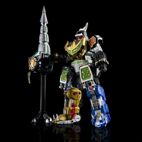 【Pre-Order】Lucky Cat MC03S MC-03S Dragon Beast King (Megazord Dragon Zord Combiner) 2 in 1 Combo Set w/ Metallic Painting 13cm / 5"