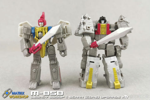 【Incoming】Matrix Workshop M85A / 85B / 85C / 85D M-85A Weapon set for Generations Legacy Core Class Dinobots Volcanicus Grimlock / Slag / Sludge / Snarl / Swoop / Sccar Upgrade Kit