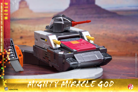 Pangu Toys PT-02M PT02M Mighty Miracle God (Omega Supreme) Metallic Version 27cm / `10.7"
