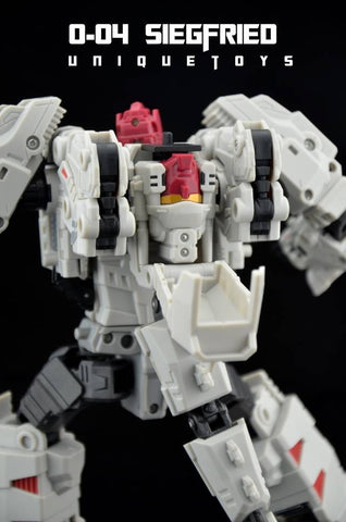 Unique Toys UT O04 O-04 Siegfried / Odin Combiner (Hun-Grrr / Abominus) 17.8cm / 7“
