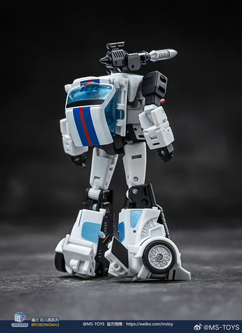Magic Square MS-Toys MS-B35 MSB35 Blues (Jazz Legends Class) 2025 Version (Transparent Window / Modified Chest) 9cm / 3.5"