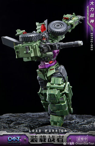 【Pre-Order】Dream Star Toys  DST02-003 DST02003 Load Warrior ( Long Haul, Constructicon, Devastator Combiner) DreamStarToys Metallic Version 24.5 cm / 9.6"