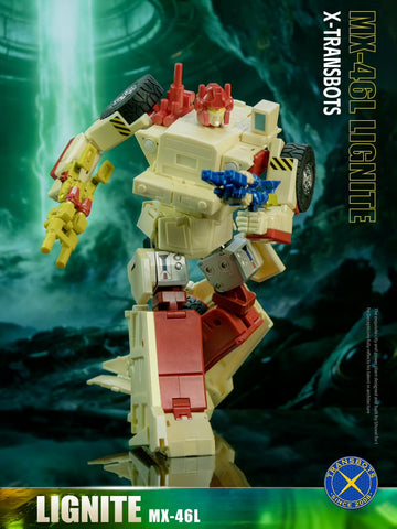 XTransbots MX-46L MX46L Lignite (G2 Landfill / Long Haul) MP Scale 23cm / 9"