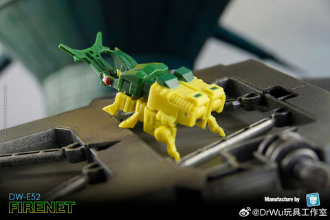 【Pre-Order】Dr.Wu & Mechanic Studio Extreme Warfare DW-E49 / E50 / E51 / E52 / E49Y / E53 (Lamborghini Countach Brothers + Tigertrack + Deluxe Insecticons) Complete Two-Pack Set 4.5cm