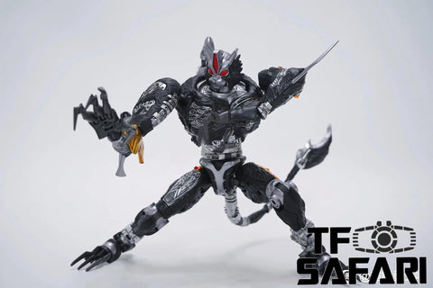 Transart TA BWM-09B BWM09B Black Panther Cheetor (BW Beast Transmetal Ravage) 22cm / 8.7"