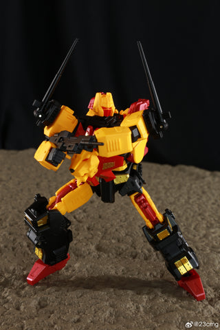 4th Party No Brand NB TV01  TV-01 Deformation Lion (Razorclaw, Predaking Combiner) 13.5cm / 5.3"