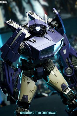 【Incoming】Bingo Toys BingoToys BT01 BT-01 Silencer (Bumblebee Movie Shockwave) 30cm / 12"