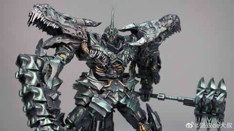 4th party BW BAIWEI TW1101 TW-1101 KO Studio Series SS-07 SS07 Grimlock with OP (Blue Transparent Version)34cm / 13.5"