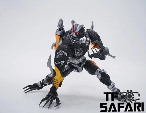 Transart TA BWM-09B BWM09B Black Panther Cheetor (BW Beast Transmetal Ravage) 22cm / 8.7"