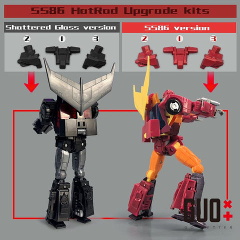 【Incoming】Go Better Studio GX-87A / GX-87B GX87A / GX87B Upgrade Kit / Gap fillers for SS86 Rodimus Prime / Rodimus SG Upgrade Kit