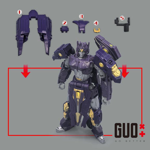 【Incoming】Go Better Studio GX-88 GX88 Upgrade Kit / Gap fillers for Age of the Primes AotP Solus Prime Upgrade Kit