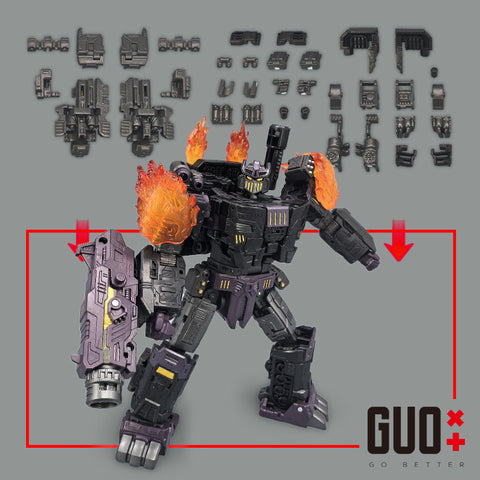 Go Better Studio GX-74 GX74 Upgrade Kit / Gap fillers for Age of the Primes Megatronus The Fallen Upgrade Kit