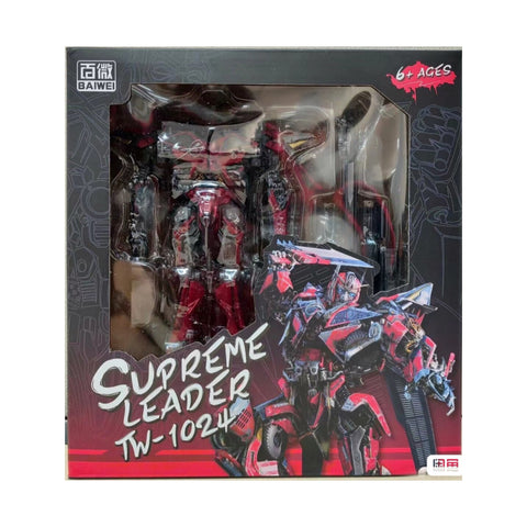4th party BW BAIWEI TW1024 DOTM Dark of the Moon Sentinel Prime (Modified KO SS61 SS-61) & Weapon Set 18 cm / 7"