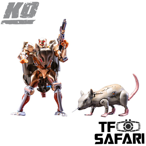 4th Party No Brand GP15 GP-15 KO Beast Wars Rattrap 14cm / 5.5"