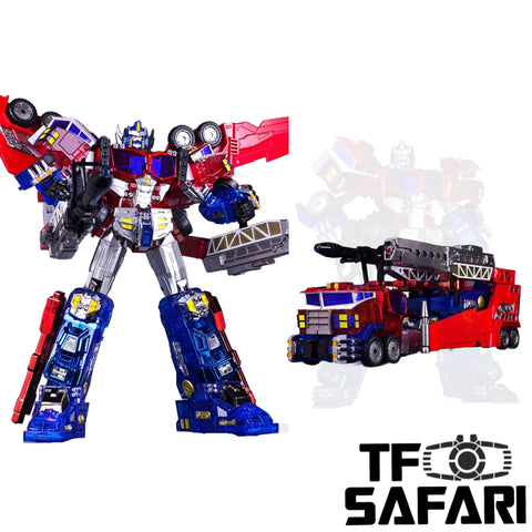 Transform and Rollout TR-02EX TR02EX Commander of Stars Cybertron SIEGE Optimus Prime Galaxy Convoy EX Version