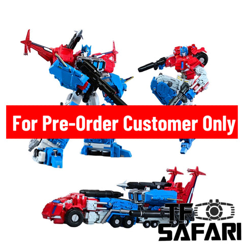 【PO Customer Only】MMC R54 R-54 Optus Seiko Commander (Super God Ginrai) 2 in 1 Set