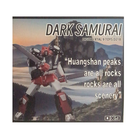 DX9 Toys D21B D-21B Dark Samurai (G2 Sideswipe) 18cm / 7"