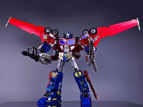 Transform and Rollout TR-02EX TR02EX Commander of Stars Cybertron SIEGE Optimus Prime Galaxy Convoy EX Version