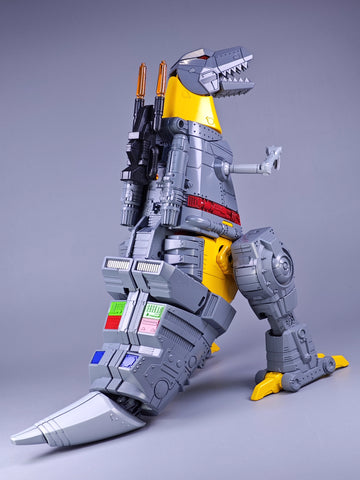 【Incoming】4th Party NB No Brand MP-08AB MP08AB Oversized KO King Grimlock Reximus Prime Animated Color Version ( with solid-neck / chest ) 32cm / 12.6"