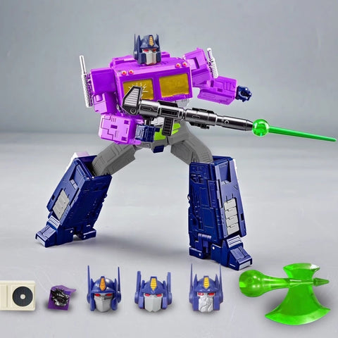 4th Party MD-005A MD005A Transformers KO SS86 OP Shattered Glass SG Purple Version w/o Trailer