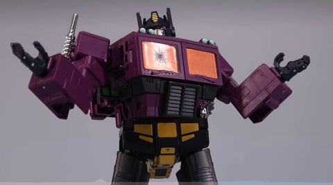 4th Party MD-005A MD005A Transformers KO SS86 OP Shattered Glass SG Purple Version w/o Trailer