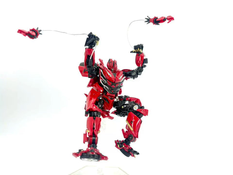 【Incoming】4th Party No Brand DP-02 DP02 Blade Warrior (Minified KO UT R06 Red Dasher DOTM Dino) 16.5cm / 6.5"