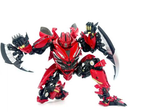 【Incoming】4th Party No Brand DP-02 DP02 Blade Warrior (Minified KO UT R06 Red Dasher DOTM Dino) 16.5cm / 6.5"