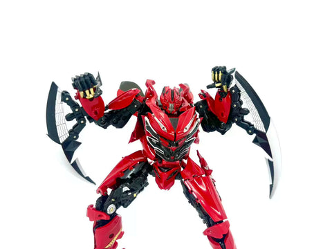 【Incoming】4th Party No Brand DP-02 DP02 Blade Warrior (Minified KO UT R06 Red Dasher DOTM Dino) 16.5cm / 6.5"
