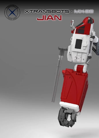 XTransbots MX-32 MX32 Jian (Blades, Defensor Combiner) 20.5cm / 8"