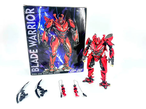 【Incoming】4th Party No Brand DP-02 DP02 Blade Warrior (Minified KO UT R06 Red Dasher DOTM Dino) 16.5cm / 6.5"