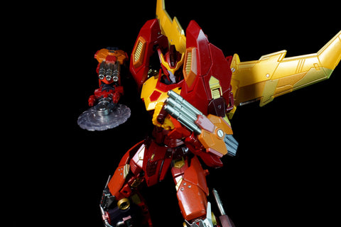 【Incoming】4th Party AT-01 AT01 (KO AMT01 AMT-01 Adamas Machina Rodimus Prime Hot Rod) 23cm / 9"