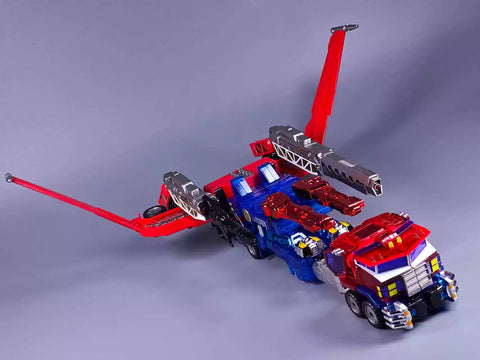 Transform and Rollout TR-02EX TR02EX Commander of Stars Cybertron SIEGE Optimus Prime Galaxy Convoy EX Version